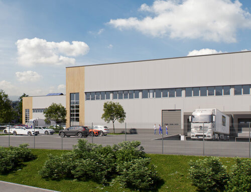 Neubau Logistikhalle