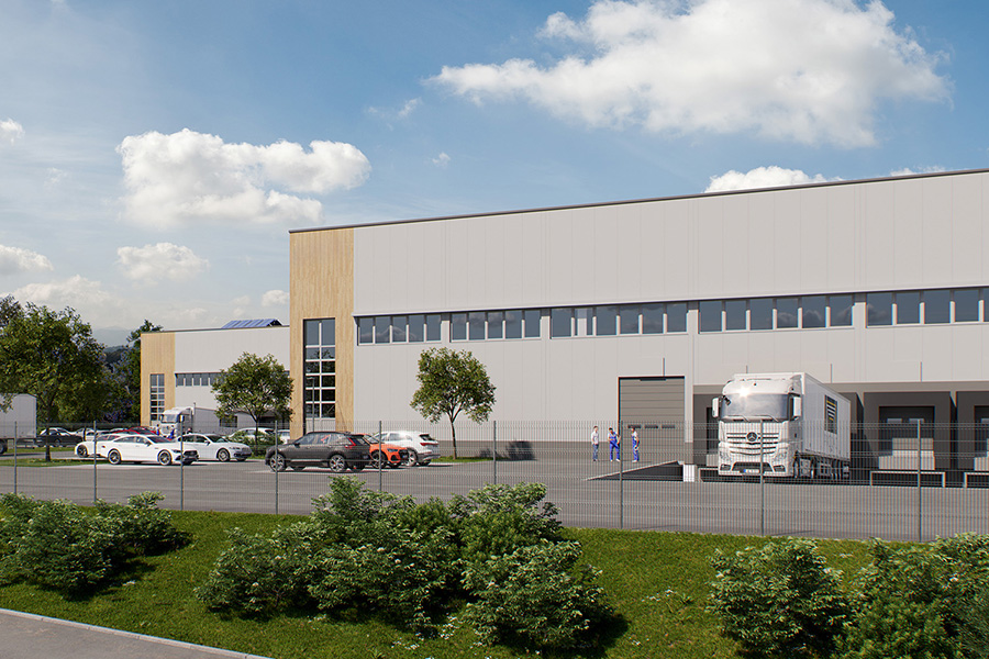 Neubau_Logistikhalle_Muenchen Neubau Logistikhalle